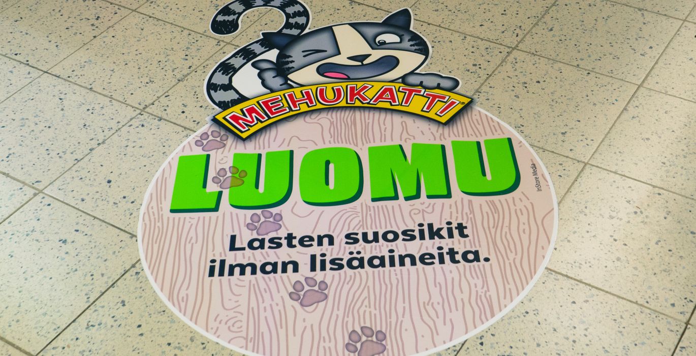 lattiamainos brändimainonta mainospaikka tuoteohjaus