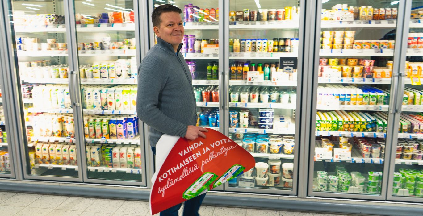 jakeluverkosto jakelu verkosto kaupassa mainostaminen myymälämainonta